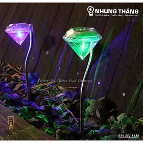 Mua Đèn LED Cắm Cỏ K im Cương MT-1232 - Sử Dụng Năng Lượng Mặt Trời - Thân Bọc Thép Không Gỉ - Chống Nước IP65 - Có Video