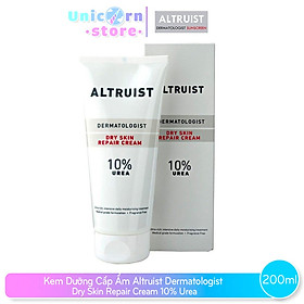 Hình ảnh Kem dưỡng cấp ẩm phục hồi da khô Altruist Dermatologist Dry Skin Repair Cream 10% Urea - 200 ml