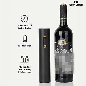 DỤNG CỤ MỞ RƯỢU VANG ĐIỆN DIAMOND CÓ SẠC