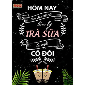 Mua tranh 3d dán trang trí quán trà sữa
