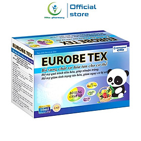 Siro EUROBE TEX HDPHARMA bổ sung chất xơ giảm táo bón, tiêu hóa tốt