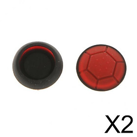 2xController Thumb Grip Joystick Grips Cap Cover Pads for PS3/XBOX360 red
