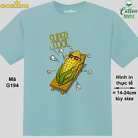 SUPER COOL, mã G194. Áo thun siêu đẹp cho cả gia đình. Form unisex cho nam nữ, trẻ em, bé trai gái. Quà tặng ý nghĩa