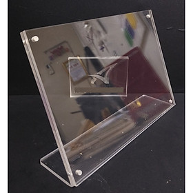 Mua Khung ảnh mica trong suốt nam châm hít size A5 21x15cm