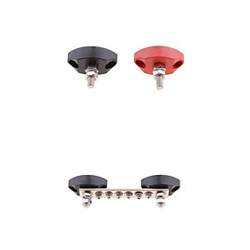 Terminal Block Single Stud 10mm + 6 Pin Terminal Block
