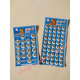 Mua vỉ khuy bấm cúc áo 2 size
