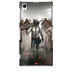 Ốp lưng dành cho điện thoại SONY Z1 hình PUBG Mẫu 09