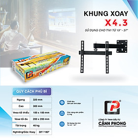 Mua Khung Treo TiVi Xoay Cảnh Phong từ 19 - 37inch X4.3 - Hàng Chính Hãng
