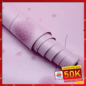 10M Giấy dán tường Bồ Công Anh Hồng WP0048