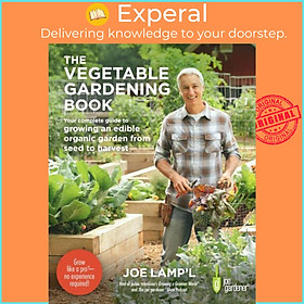 Sách - The Vegetable Gardening Book - Your complete guide to growing an edible org by Joe Lamp'l (UK edition, paperback)