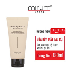 Sữa Rửa Mặt Mirum Tạo Bọt Làm Sạch Và Giữ Ẩm 120ml