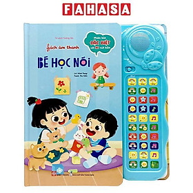 Tủ Sách Tương Tác - Sách Âm Thanh - Bé Học Nói - Phiên Bản Đặc Biệt Với 30 Nút Bấm