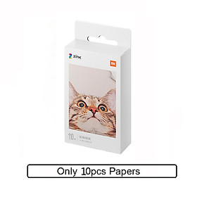 Chính hãng Xiaomi ZINK Túi Máy In Giấy Tự dán Ảnh In 10/20/50 Cho Xiaomi Mini Bỏ Túi Máy In Ảnh chỉ Giấy