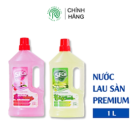 Nước lau sàn S.P.Ca. - Premium Sả & Chanh 1 lít