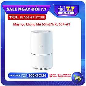 Mua Máy lọc không khí TCL. Air Purifier KJ65F-A1- Kích thước nhỏ gọn - Chế độ ban đêm và khóa trẻ em - Hàng chính hãng