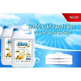 Nước Giặt Xả KIDO Hương Comfor Trắng 10 Lít Lưu Hương Thơm Bền Lâu,Giữ Trọn Mùi Hương Trên Quần Áo