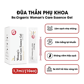 Gel vệ sinh chăm sóc Re:Organic Woman’s Inner Care Essence Gel, đũa thần phụ khoa làm sạch khử mùi trẻ hóa vùng chữ Y