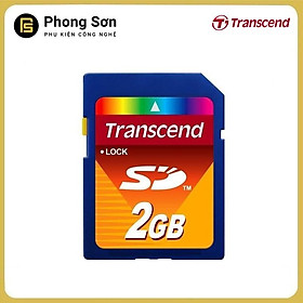 Mua Thẻ nhớ máy ảnh SD 2GB Transcend   Chính hãng