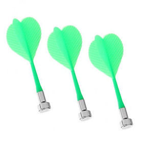 2x3 Pieces/Pack Magnetic Darts Safety Indoor Game Replacement Darts Green