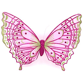 Kẹp Bướm Trang Trí Giáng Sinh 40cm - Mẫu 2 - Màu Hồng