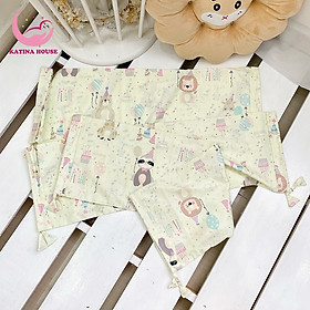 Vỏ áo gối ôm cho bé Katina House, vải cotton satin hàn quốc đẹp, mềm mại, thoáng mát