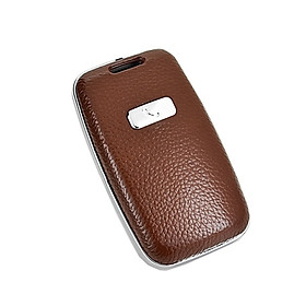 Leather Car Key Case For Land Rover Range Rover Evoque Freelander 2 Discovery 3/4 Jaguar XF Car Key Cover Shell Car Keychain