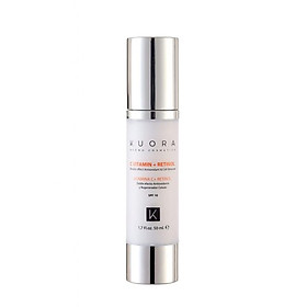 Kem hỗ trợ Trị Nám, Mụn Thâm và Se Nhỏ Lỗ Chân Lông - KUORA RETINOL & VITAMIN C