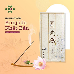 Mua Nhang thơm cao cấp KARIN HI-EN (cánh én) thương hiệu Kunjudo Nhật Bản