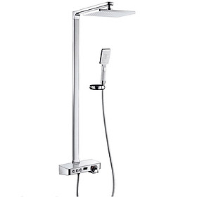 Bộ sen cây tắm đứng nóng lạnh màn hình LED, Khóa Thermostat Eurolife EL-S915