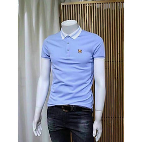 Áo Thun Nam, Áo Polo Nam Có Cổ Cotton Cao Cấp mẫu mới IN MẶT HỔ