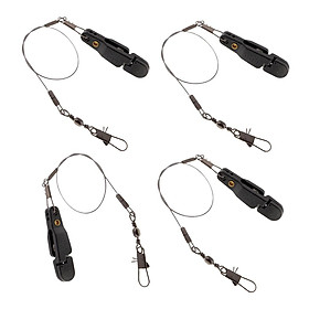 4pcs Snap Weight Line Leader Release Clips Downrigger Outrigger Release Clip
