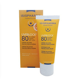 Kem Chống Nắng Bảo Vệ Da Cho Da Nhạy Cảm Isis Pharma Uveblock SPF80 40ml (Không Màu)