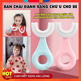 Bàn Chải Đánh Răng Chữ U tiện lơi cho bé từ 2-6 tuổi LONG THÀNH CÁ CẢNH