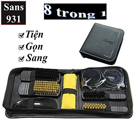  Bộ Làm Sạch Giày Da Bộ Đánh Giầy Da Sans931