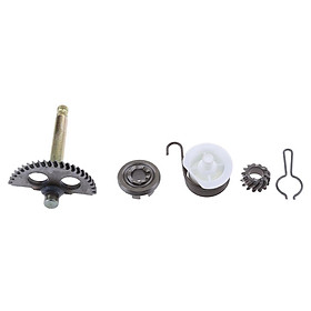 Kick Start Shaft Assembly Starter Gear Kit for Yamaha PW50 PW 50