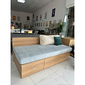Mua Giường mini đa năng Juno Sofa + hộc tủ 1m8 x 80 cm x cao 75 cm