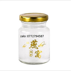 Mua Hũ Thủy Tinh Nắp Thiếc vặn 70ML (Hũ 70MLthủy tinh đựng Yến chưng  Hủ thủy tinh đựng dầu dừa  hũ gia vị)