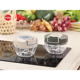 Mua Cối xay tỏi ớt gia vị kéo tay iMat. Cối bằng nhựa Tritan trong suốt an toàn  lưỡi xay 3 tầng sắc bén Chưa có đánh giá