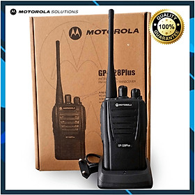 Bộ đàm Motorola GP-328Plus phiên bản nhỏ gọn. Công suất lớn 5W giúp phá vật cản tốt, đàm thoại liên tục 16 giờ – Hàng nhập khẩu