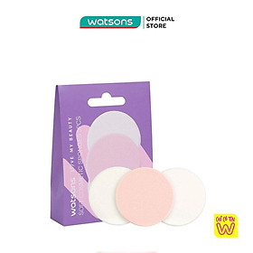 Mút Trang Điểm Watsons Mềm 3 Miếng