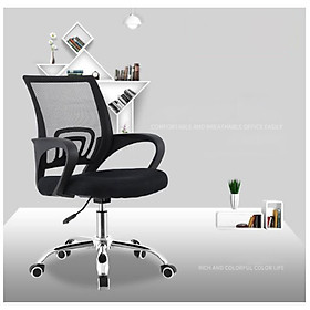 Ghế văn phòng lưng lưới, ghế làm việc chân xoay, ghế ngồi họp model B2606