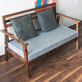 Mua Ghế sofa phòng khách / Ghế sofa gỗ tiếp khách kèm đệm