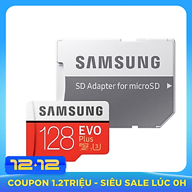Thẻ Nhớ Micro SDXC Samsung Evo Plus 128GB U3 100MB/s (Box Hoa New 2020) - Hàng nhập khẩu