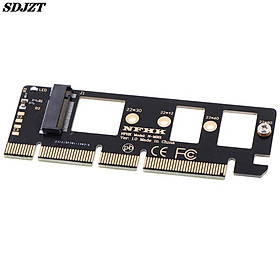 NGFF M Key M.2 NVME AHCI SSD sang PCI-E PCI Express 3.0 16x X4 Bộ chuyển đổi thẻ Riser cho XP941 SM951 PM951 A110 SSD Độ dài: Không