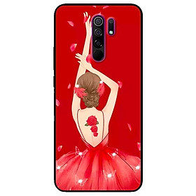 Ốp lưng dành cho Xiaomi Redmi 9 mẫu Cô Gái Múa