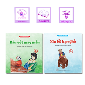 [Download Sách] Combo truyện tranh thiếu nhi: Dấu vết may mắn và Xin lỗi bạn ghế