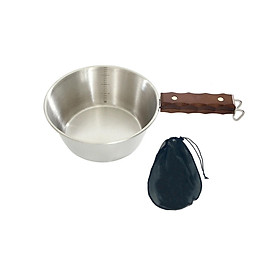 Camping Bowl Food Bowl Cookware Outdoor Bowl Cup for Cookout Hiking Barbecue