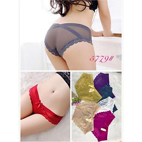 QUẦN LÓT REN CẠP CHÉO ĐÍNH NƠ SIÊU XINH MS 5779