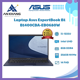 Mua Laptop Asus ExpertBook B1400CBA-EB0680W (Core i5-1235U | 8GB | 256GB | Intel UHD | 14.0-inch FHD | Win 11 | Đen) - Hàng Chính Hãng