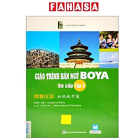 Sách - Giáo Trình Hán Ngữ Boya Sơ Cấp - Tập 2 (Tái Bản 2025)